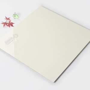 ultra white body super glossy tile – cream yellow