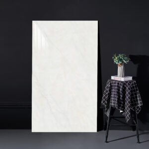 ultra white body super glossy tile – white ice jade