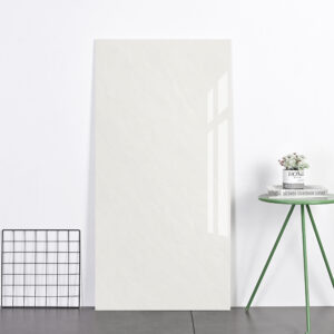 elegant beige – glossy micro marble synchronized vein tile